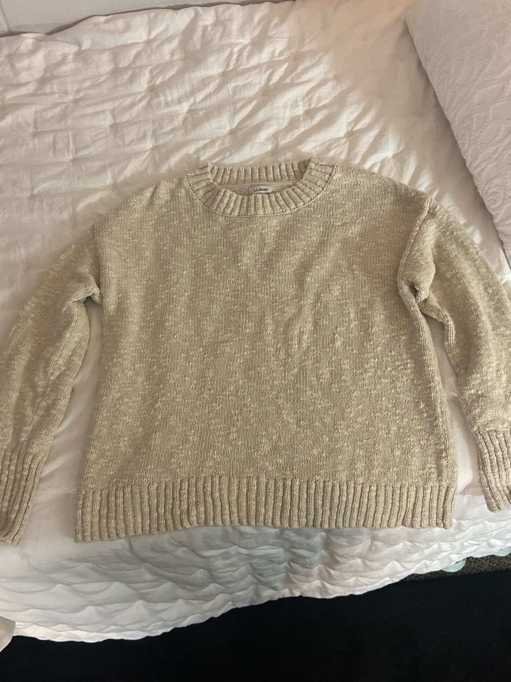 L.L. Bean Cotton Ragg Sweater, Crewneck - Women's